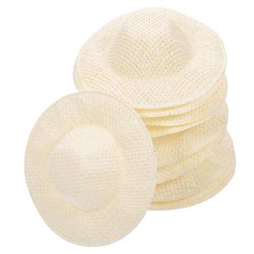 SOPOTUTU 10 Stück Teiliges Mini Strohhut Handgewebte Puppenhüte in Naturfarbe Kompakt und Robust für DIY kostüme Miniaturhausdekoration Bastelprojekte und Puppenzubehör SOPOTUTU 10 Stück Teiliges Mini Strohhut Handgewebte Puppenhüte in Naturfarbe Kompakt und Robust für DIY kostüme Miniaturhausdekoration Bastelprojekte und Puppenzubehör von SOPOTUTU