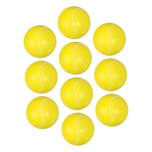 SOPOTUTU 10 Stück Teiliges Mini Tennis Schaumstoff Stressbälle Quetschspielzeug Leichte Tragbare Bunte Stress Bälle für Geburtstagsfeiern Entspannung und Gruppenspiele SOPOTUTU 10 Stück Teiliges Mini Tennis Schaumstoff Stressbälle Quetschspielzeug Leichte Tragbare Bunte Stress Bälle für Geburtstagsfeiern Entspannung und Gruppenspiele von SOPOTUTU