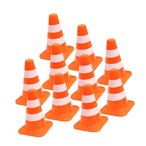 SOPOTUTU 10 Stück Teiliges Mini Verkehrshütchen aus Langlebigem PP Kleine Verkehrsleitkegel für Pädagogisches Lernspielzeug Leicht und Sicher für Verkehrsregel Training und Modellbau SOPOTUTU 10 Stück Teiliges Mini Verkehrshütchen aus Langlebigem PP Kleine Verkehrsleitkegel für Pädagogisches Lernspielzeug Leicht und Sicher für Verkehrsregel Training und Modellbau von SOPOTUTU