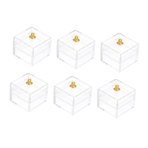SOPOTUTU 10 Stück Teiliges Miniatur Candy Display Box aus Hochwertigem Transparentem Kunststoff Detailgetreu Gefertigt als Puppenhaus Zubehör und Mini Haus Deko Praktisch für SOPOTUTU 10 Stück Teiliges Miniatur Candy Display Box aus Hochwertigem Transparentem Kunststoff Detailgetreu Gefertigt als Puppenhaus Zubehör und Mini Haus Deko Praktisch für von SOPOTUTU