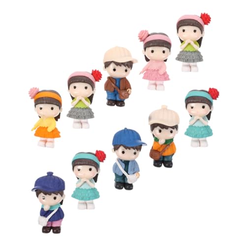SOPOTUTU 10 Stück Teiliges Miniatur Resin Puppenfiguren für Pflanzenkübel Dekoration Kompakt und Langlebig Geeignet für DIY Mini gärten Bastelprojekte und Hausdekor SOPOTUTU 10 Stück Teiliges Miniatur Resin Puppenfiguren für Pflanzenkübel Dekoration Kompakt und Langlebig Geeignet für DIY Mini gärten Bastelprojekte und Hausdekor von SOPOTUTU