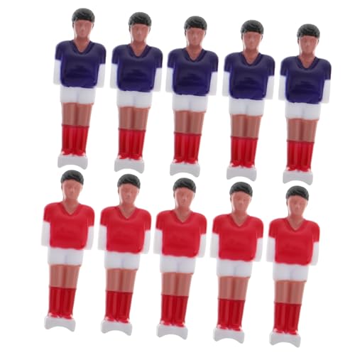 SOPOTUTU 10 Stück Teiliges Set Mini Tischfußballspieler Ersatzteile Naturnahe Foosball Figuren für Tischfußball Reparatur Handliche Verbesserte Koordination für Erwachsene SOPOTUTU 10 Stück Teiliges Set Mini Tischfußballspieler Ersatzteile Naturnahe Foosball Figuren für Tischfußball Reparatur Handliche Verbesserte Koordination für Erwachsene von SOPOTUTU