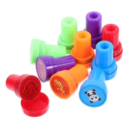 SOPOTUTU 10 Stück Wildtiere Für Wildtiere Stempel Sortiert Tragen Pfote Thematisiert Party Für Karikatur Kind Critter Tiere Plastikmarken Cartoon-themenstempel Cartoon-briefmarken Plastik SOPOTUTU 10 Stück Wildtiere Für Wildtiere Stempel Sortiert Tragen Pfote Thematisiert Party Für Karikatur Kind Critter Tiere Plastikmarken Cartoon-themenstempel Cartoon-briefmarken Plastik von SOPOTUTU
