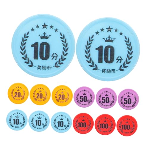 SOPOTUTU 100 Stück Mathe-Lehrmittel für Zubehör für Pokerspiele Bingo-Marker-Chips für Pokerspiele Ton- kleine Spielmünzen für Jetons Plastik SOPOTUTU 100 Stück Mathe-Lehrmittel für Zubehör für Pokerspiele Bingo-Marker-Chips für Pokerspiele Ton- kleine Spielmünzen für Jetons Plastik von SOPOTUTU