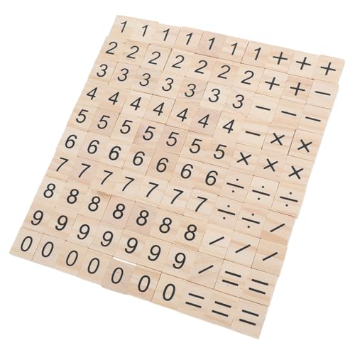 SOPOTUTU 100 Stück Mini Holz Zahlentafeln für Matheübungen DIY Zahlenplättchen aus Naturholz Pädagogische Lernhilfen für Vielseitig Einsetzbar in Schule Kindergarten und Bastelprojekten SOPOTUTU 100 Stück Mini Holz Zahlentafeln für Matheübungen DIY Zahlenplättchen aus Naturholz Pädagogische Lernhilfen für Vielseitig Einsetzbar in Schule Kindergarten und Bastelprojekten von SOPOTUTU