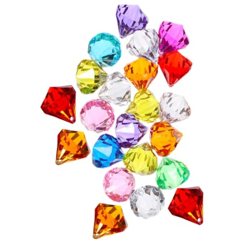 SOPOTUTU 100 Stück Teiliges Acryl Diamanten Bunte Schmucksteine mit Glänzender Oberfläche Robuste Edelsteine für Piraten schatzsuche Partydeko Tisch Hochzeitsdekoration Zufällige Farbe SOPOTUTU 100 Stück Teiliges Acryl Diamanten Bunte Schmucksteine mit Glänzender Oberfläche Robuste Edelsteine für Piraten schatzsuche Partydeko Tisch Hochzeitsdekoration Zufällige Farbe von SOPOTUTU