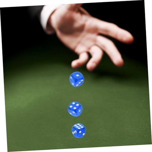 SOPOTUTU 100 Stück Teiliges Acryl Würfel mit Abgerundeten Ecken Seitige Transparente Bunte Spielwürfel Leicht und Tragbar für Brettspiele Matheunterricht Party und Ktv Zubehör SOPOTUTU 100 Stück Teiliges Acryl Würfel mit Abgerundeten Ecken Seitige Transparente Bunte Spielwürfel Leicht und Tragbar für Brettspiele Matheunterricht Party und Ktv Zubehör von SOPOTUTU