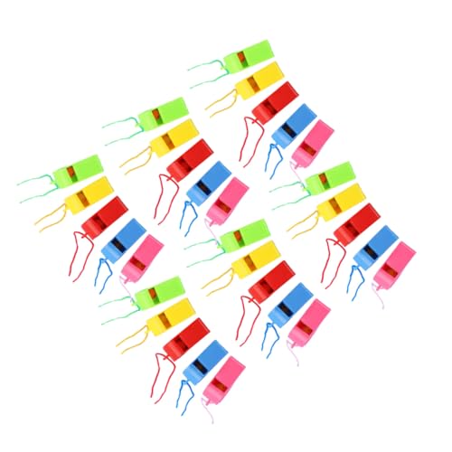 SOPOTUTU 100 Stück Teiliges Buntes Pfeifen für Laute Trillerpfeifen als Schiedsrichter und Trainingspfeifen für Sportveranstaltungen Partys und Schulsport Robustes Kunststoffmaterial SOPOTUTU 100 Stück Teiliges Buntes Pfeifen für Laute Trillerpfeifen als Schiedsrichter und Trainingspfeifen für Sportveranstaltungen Partys und Schulsport Robustes Kunststoffmaterial von SOPOTUTU