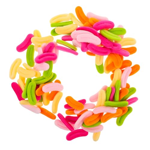 SOPOTUTU 100 Stücke Wurst Mund Plüsch Mini Plüsch Pelzigen Für Stofftier Party Favors Gefüllte von SOPOTUTU