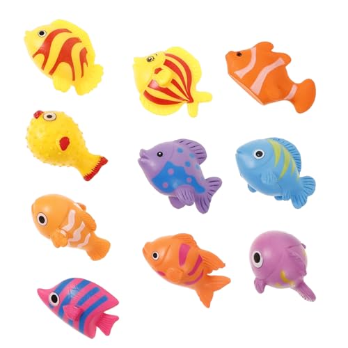 SOPOTUTU 10Stücke Meerestierfiguren Künstliche Fische für Aquarium Dekoration Miniaturen für Garten und Puppenhaus Realistische Aquarien Fische Deko SOPOTUTU 10Stücke Meerestierfiguren Künstliche Fische für Aquarium Dekoration Miniaturen für Garten und Puppenhaus Realistische Aquarien Fische Deko von SOPOTUTU