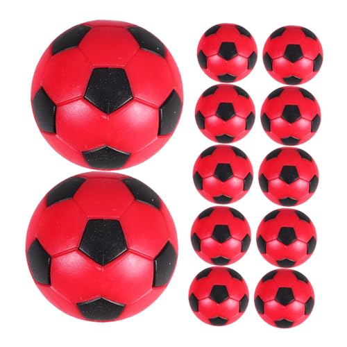 SOPOTUTU 12 Stück Ersatzball für Tischfußball Foosball -Ersatzkugeln Foosball -Tischkugeln Foosballball Tischfußball-Tischspielbälle Ersatzbälle für Kickerbälle die Hüften rot SOPOTUTU 12 Stück Ersatzball für Tischfußball Foosball -Ersatzkugeln Foosball -Tischkugeln Foosballball Tischfußball-Tischspielbälle Ersatzbälle für Kickerbälle die Hüften rot von SOPOTUTU
