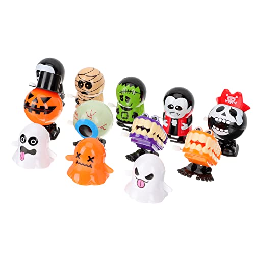 SOPOTUTU 12 Stück Halloween-spielzeugset Wicklung Karikatur Aufziehspielzeug Gehendes, Aufziehbares Federspielzeug Aufziehspielzeug Mit Halloween-Thema Uhrwerk Plastik Colorful SOPOTUTU 12 Stück Halloween-spielzeugset Wicklung Karikatur Aufziehspielzeug Gehendes, Aufziehbares Federspielzeug Aufziehspielzeug Mit Halloween-Thema Uhrwerk Plastik Colorful von SOPOTUTU