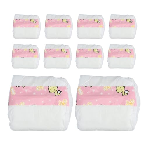 SOPOTUTU 12 Stück Puppenwindeln für Rollenspiele und Interaktive Eltern Junge Mädchen Interaktion Wiederverwendbare Puppenunterhosen Puppenzubehör für Kreative Spielmomente SOPOTUTU 12 Stück Puppenwindeln für Rollenspiele und Interaktive Eltern Junge Mädchen Interaktion Wiederverwendbare Puppenunterhosen Puppenzubehör für Kreative Spielmomente von SOPOTUTU