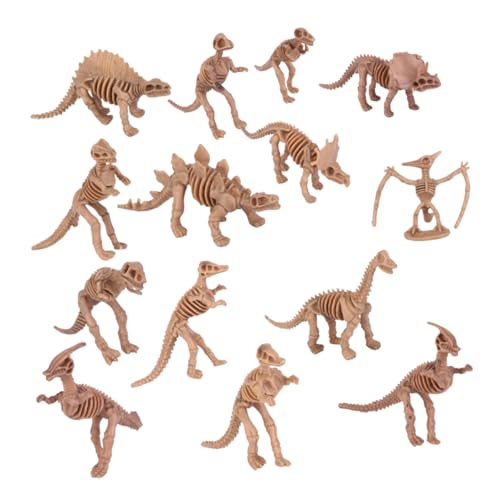 SOPOTUTU 12 Stück Teiliges Dinosaurier Skelett Modell aus Umweltfreundlichem Kunststoff Realistische Dinofiguren für Pädagogisches und Partydeko Geeignet als Geburtstagsgeschenk und SOPOTUTU 12 Stück Teiliges Dinosaurier Skelett Modell aus Umweltfreundlichem Kunststoff Realistische Dinofiguren für Pädagogisches und Partydeko Geeignet als Geburtstagsgeschenk und von SOPOTUTU