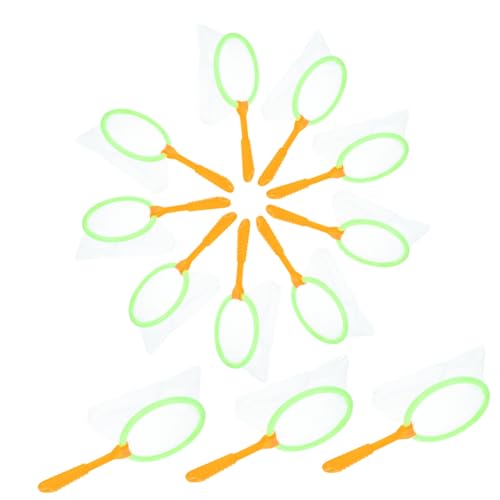 SOPOTUTU 12 Stück Teiliges Fischernetz Buntes Insektenfangnetz mit Langem Griff Sicherer Großer Fangkorb für Outdoor Entdeckung von Schmetterlingen Kleinen Fischen und Zufällige Farbe SOPOTUTU 12 Stück Teiliges Fischernetz Buntes Insektenfangnetz mit Langem Griff Sicherer Großer Fangkorb für Outdoor Entdeckung von Schmetterlingen Kleinen Fischen und Zufällige Farbe von SOPOTUTU