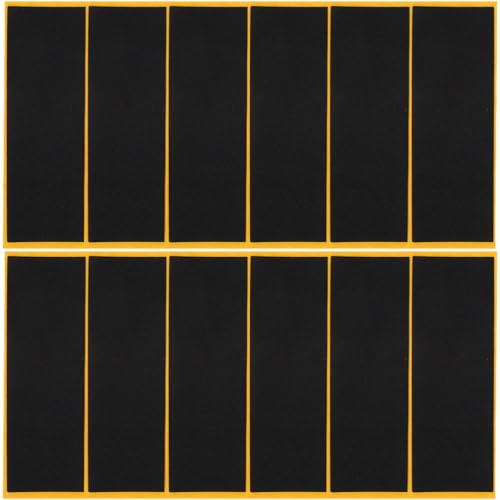 SOPOTUTU 12 Stück Teiliges Foam Grip Tape für Fingerboard rutschfeste Schaumstoff Aufkleber Langlebiges Finger Skateboard Zubehör für Besseren Halt und Spielspaß von SOPOTUTU