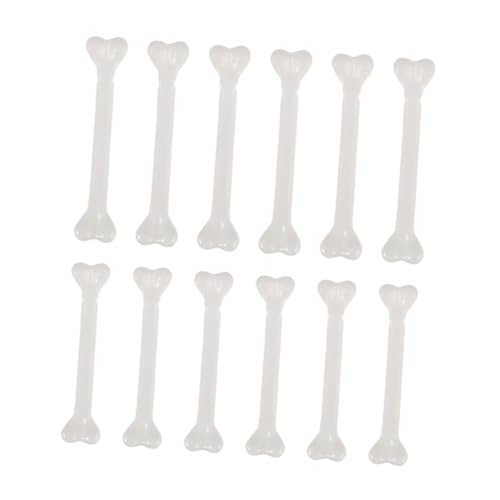 SOPOTUTU 12 Stück Teiliges Plastik Menschliche Knochen Deko Halloween Realistische Gruselige Skelett Requisiten Leicht Wiederverwendbar für Party und Spukhaus Dekoration von SOPOTUTU