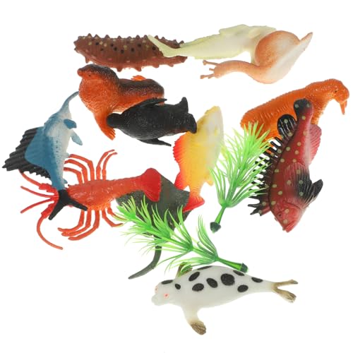 SOPOTUTU 12 Stück Teiliges Realistischer Mini Meeresbewohnerfiguren aus Kunststoff Detailgetreue Meeresbewohner für Edukatives Wasserspielzeug und Partydekoration SOPOTUTU 12 Stück Teiliges Realistischer Mini Meeresbewohnerfiguren aus Kunststoff Detailgetreue Meeresbewohner für Edukatives Wasserspielzeug und Partydekoration von SOPOTUTU