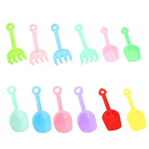 SOPOTUTU 12 Stück Teiliges Sandspielzeug für Schaufeln für Strand und Garten für Kleine Sicher und Leicht Sandkästen und Schneespaß Zufällige Farbe SOPOTUTU 12 Stück Teiliges Sandspielzeug für Schaufeln für Strand und Garten für Kleine Sicher und Leicht Sandkästen und Schneespaß Zufällige Farbe von SOPOTUTU