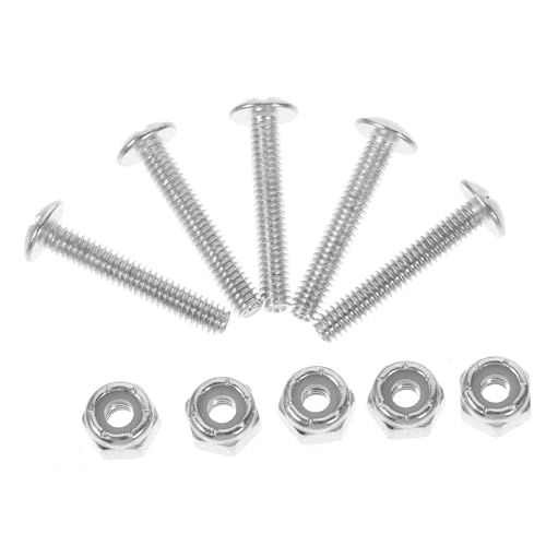 SOPOTUTU 12 Stück Teiliges Schrauben für Tischfußball Spieler Stabile Befestigungsschrauben und Muttern für Kickertisch Langlebige Ersatzteile für Sicheres Fixieren und Verbesserten SOPOTUTU 12 Stück Teiliges Schrauben für Tischfußball Spieler Stabile Befestigungsschrauben und Muttern für Kickertisch Langlebige Ersatzteile für Sicheres Fixieren und Verbesserten von SOPOTUTU