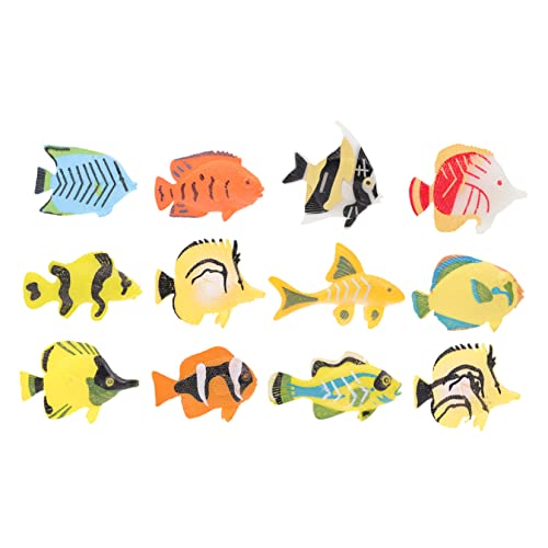 SOPOTUTU 12 Stück Teiliges Set Realistische Meerestiere Modelle Bunte Tropische Fische Pädagogisches zur Frühförderung Dekorative Tierfiguren für Kindergarten und Zuhause SOPOTUTU 12 Stück Teiliges Set Realistische Meerestiere Modelle Bunte Tropische Fische Pädagogisches zur Frühförderung Dekorative Tierfiguren für Kindergarten und Zuhause von SOPOTUTU