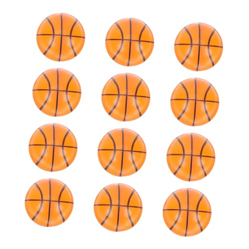 SOPOTUTU 12 Stück Teiliges Set Schaumstoff Basketball Stressball für Lustige Fidget Spielzeuge zur Stressbewältigung für Schüler und Büroangestellte von SOPOTUTU