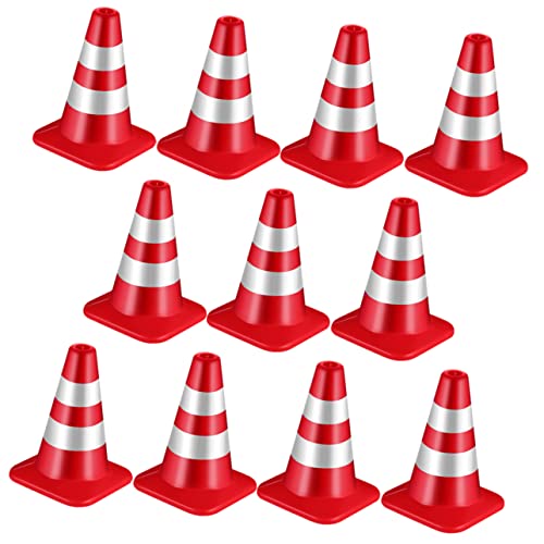 SOPOTUTU 12 Stück Teiliges Verkehrszeichen Spielzeugset aus Robustem Kunststoff Bunte Mini Baustellenabsperrungen und Straßenschilder für Sandtisch Ornamente und Verkehrserziehungsspielzeug SOPOTUTU 12 Stück Teiliges Verkehrszeichen Spielzeugset aus Robustem Kunststoff Bunte Mini Baustellenabsperrungen und Straßenschilder für Sandtisch Ornamente und Verkehrserziehungsspielzeug von SOPOTUTU