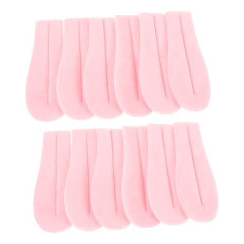 SOPOTUTU 12 Stücke Plüsch Zunge Zubehör Gefälschte Zunge Gefälschte Stoff Rosa von SOPOTUTU
