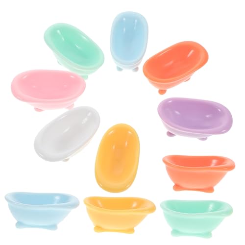 SOPOTUTU 12stücke Teiliges Miniatur Badezimmer Set Badewanne Für Puppenhaus Inkl Zubehör Kleine Farbenfrohe Badewanne Für Kreative Dekoration Und Spielzeuggestaltung SOPOTUTU 12stücke Teiliges Miniatur Badezimmer Set Badewanne Für Puppenhaus Inkl Zubehör Kleine Farbenfrohe Badewanne Für Kreative Dekoration Und Spielzeuggestaltung von SOPOTUTU