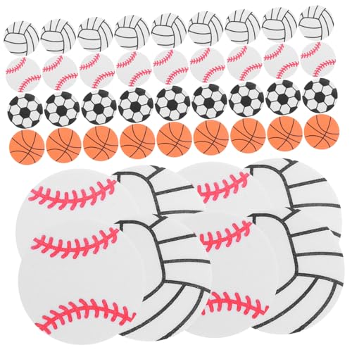 SOPOTUTU 120 Stück Aufkleber Selbstklebende Deko für Sportpartys DIY Dekoration Fußball Basketball Volleyball und Baseball Sticker für Kindergeburtstage und Bastelprojekte SOPOTUTU 120 Stück Aufkleber Selbstklebende Deko für Sportpartys DIY Dekoration Fußball Basketball Volleyball und Baseball Sticker für Kindergeburtstage und Bastelprojekte von SOPOTUTU
