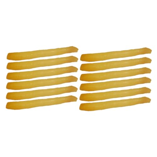 SOPOTUTU 12Stücke Simulation Frites Modell Realistische Lebensmittel Attrappe für Fotografie Spielküche Hohe SOPOTUTU 12Stücke Simulation Frites Modell Realistische Lebensmittel Attrappe für Fotografie Spielküche Hohe von SOPOTUTU