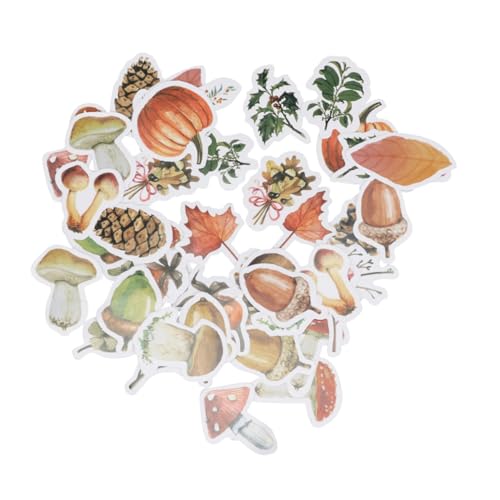 SOPOTUTU 138 Stück Teiliges Herbstliche Sealing Sticker in Warmen Farben Vielseitige Envelope Seals für Scrapbooks Planer Geschenktüten zum Dekorieren und Verschenken SOPOTUTU 138 Stück Teiliges Herbstliche Sealing Sticker in Warmen Farben Vielseitige Envelope Seals für Scrapbooks Planer Geschenktüten zum Dekorieren und Verschenken von SOPOTUTU