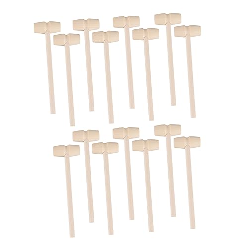 SOPOTUTU 15 Stück Kleine Hammerspielzeug hämmerndes hämmerndes Kinderhammerspielzeug Vorschulspielzeug Frühpädagogisches Kleiner Hammer Hölzern SOPOTUTU 15 Stück Kleine Hammerspielzeug hämmerndes hämmerndes Kinderhammerspielzeug Vorschulspielzeug Frühpädagogisches Kleiner Hammer Hölzern von SOPOTUTU
