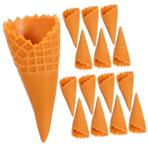 SOPOTUTU 15 Stück Teiliges Mini eistüten Robustem Realistische Eiswaffel Modelle für DIY handyhüllen Charm Schmuckherstellung und Foto Requisiten Lebendige Deko für Bastelprojekte SOPOTUTU 15 Stück Teiliges Mini eistüten Robustem Realistische Eiswaffel Modelle für DIY handyhüllen Charm Schmuckherstellung und Foto Requisiten Lebendige Deko für Bastelprojekte von SOPOTUTU