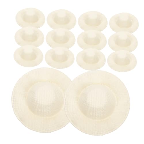SOPOTUTU 15 Stück Teiliges Miniatur Strohhüte aus Handgefertigte Mini Hüte für DIY Bastelprojekte Puppenhaus Dekoration Haarschmuck und Kreative Miniatur Szenerien SOPOTUTU 15 Stück Teiliges Miniatur Strohhüte aus Handgefertigte Mini Hüte für DIY Bastelprojekte Puppenhaus Dekoration Haarschmuck und Kreative Miniatur Szenerien von SOPOTUTU