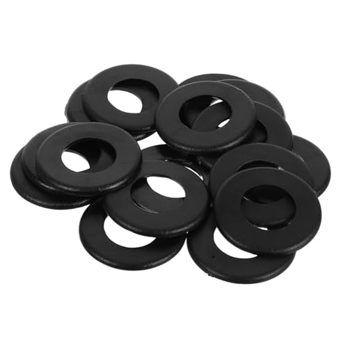 SOPOTUTU 16 Stück Kicker Zubehör Fußball Foosball -tischzubehör Kickerbälle Ersetzen Kickertischteile Kicker Ersatzteile Zubehör Für Teiletabelle Kickerstange PVC Black von SOPOTUTU