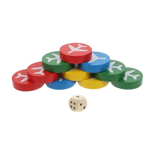 SOPOTUTU 16 Stück Kinderteppich fliegendes Schach Flugzeug-Brettspiel Flugschachspiele Reiseschach Intelligentes Flugschach Taschenschach Straßenschach Dame Schachmatte Prüfer Kiefernholz SOPOTUTU 16 Stück Kinderteppich fliegendes Schach Flugzeug-Brettspiel Flugschachspiele Reiseschach Intelligentes Flugschach Taschenschach Straßenschach Dame Schachmatte Prüfer Kiefernholz von SOPOTUTU