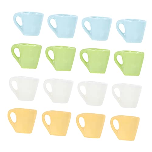 SOPOTUTU 16stücke Miniatur Kaffeetassen Aus Resin Teiliges Puppenhaus Zubehör Pastellfarben Küchen-Spiele Und -projekte SOPOTUTU 16stücke Miniatur Kaffeetassen Aus Resin Teiliges Puppenhaus Zubehör Pastellfarben Küchen-Spiele Und -projekte von SOPOTUTU