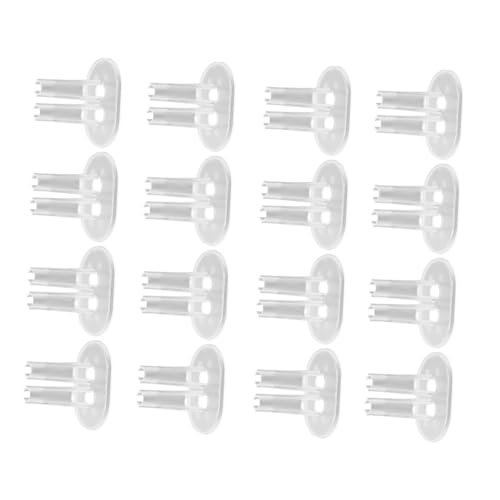 SOPOTUTU 16 Stück Teiliges Puppenständer Transparentem Kunststoff Tragbarer und Stabiler Action Figur Halter Geeignet für Puppen zur Dekoration Sammlung und Präsentation von SOPOTUTU