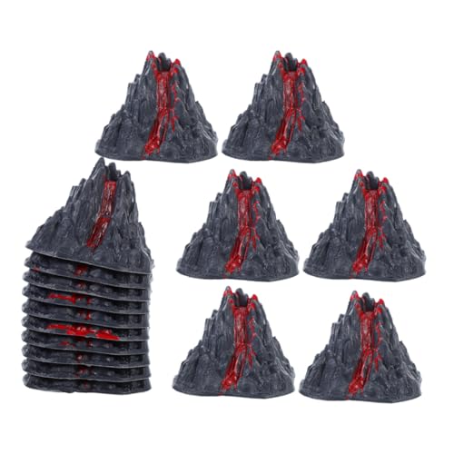 SOPOTUTU 16 Stück Teiliges Realistisches Kunststoff Modell mit Lava Miniaturisierter Eruptierender für Wissenschaftliche Experimente und Dekorative Landschaftsgestaltung Interaktives SOPOTUTU 16 Stück Teiliges Realistisches Kunststoff Modell mit Lava Miniaturisierter Eruptierender für Wissenschaftliche Experimente und Dekorative Landschaftsgestaltung Interaktives von SOPOTUTU