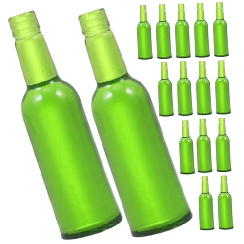 SOPOTUTU 18 Stück Teiliges Miniatur Wein Bierflaschen Resin Detailreiche Mini Flaschen für Puppenhaus Dekoration und Spiel Leichte Miniatur Ornamente für Kreative Kindergeschenke SOPOTUTU 18 Stück Teiliges Miniatur Wein Bierflaschen Resin Detailreiche Mini Flaschen für Puppenhaus Dekoration und Spiel Leichte Miniatur Ornamente für Kreative Kindergeschenke von SOPOTUTU