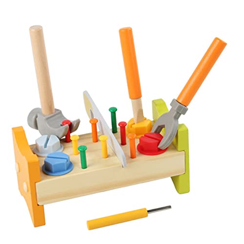 SOPOTUTU 1Satz Bildungsspielzeug für Kleinkinder Hammer Nägel Spielwerkbank Fördert Kreativität Motorische Fähigkeiten Lernspielzeug für Ab Monaten Holzspielzeug SOPOTUTU 1Satz Bildungsspielzeug für Kleinkinder Hammer Nägel Spielwerkbank Fördert Kreativität Motorische Fähigkeiten Lernspielzeug für Ab Monaten Holzspielzeug von SOPOTUTU