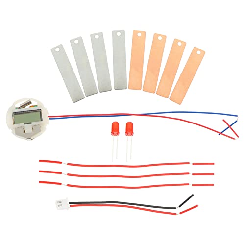 SOPOTUTU 1Satz DIY Obstbatterie Experimentierset Kreatives Lernspielzeug zur Stromerzeugung mit Früchten für Schule und und Langlebig Fördert Naturwissenschaftliches von SOPOTUTU