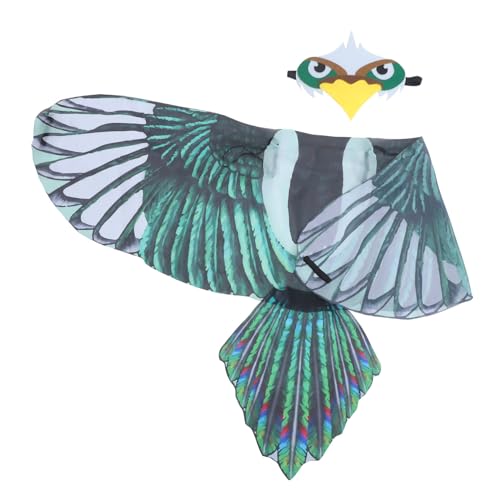 SOPOTUTU 1satz Themed Cloak Set Für Mädchen Vogel Kostüm Mit Kopfstück Für Cosplay Und Fotoshootings Weichem Filz Und Chiffon Gefertigt Für Unvergessliche Partymomente SOPOTUTU 1satz Themed Cloak Set Für Mädchen Vogel Kostüm Mit Kopfstück Für Cosplay Und Fotoshootings Weichem Filz Und Chiffon Gefertigt Für Unvergessliche Partymomente von SOPOTUTU