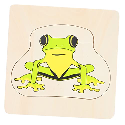 SOPOTUTU 1Satz Holz Puzzle für Karikatur Frosch Design Pädagogisches Fantasie und Hand Augen Koordination für Kleinkinder Ab Monaten Geschenkidee SOPOTUTU 1Satz Holz Puzzle für Karikatur Frosch Design Pädagogisches Fantasie und Hand Augen Koordination für Kleinkinder Ab Monaten Geschenkidee von SOPOTUTU