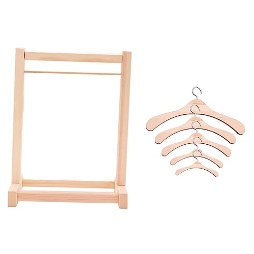 SOPOTUTU 1Satz Holzpuppen Kleiderbügel Set Teiliges Puppenkleiderhalter Set aus Hochwertigem Holz für Puppenbekleidung für Puppenschränke und Puppenmöbel SOPOTUTU 1Satz Holzpuppen Kleiderbügel Set Teiliges Puppenkleiderhalter Set aus Hochwertigem Holz für Puppenbekleidung für Puppenschränke und Puppenmöbel von SOPOTUTU