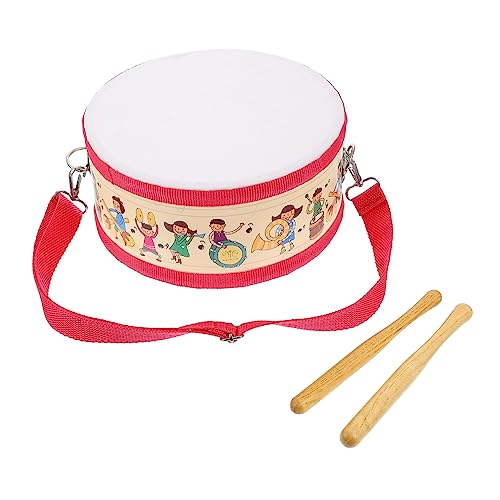 SOPOTUTU 1Satz Kindertrommelspielzeug Doppelseitige Snare Drum für Pädagogisches Musikinstrument Musikalischen Entwicklung und Visuellen Sowie Auditorischen SOPOTUTU 1Satz Kindertrommelspielzeug Doppelseitige Snare Drum für Pädagogisches Musikinstrument Musikalischen Entwicklung und Visuellen Sowie Auditorischen von SOPOTUTU