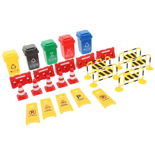 SOPOTUTU 1Satz Kognitives für Teiliges Verkehrszeichen mit Roten Kegeln Gelben Absperrungen und Warnschildern Verkehrssicherheit Spielerisch Erlernen Gemeinsames SOPOTUTU 1Satz Kognitives für Teiliges Verkehrszeichen mit Roten Kegeln Gelben Absperrungen und Warnschildern Verkehrssicherheit Spielerisch Erlernen Gemeinsames von SOPOTUTU