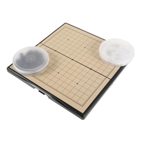SOPOTUTU 1Satz Magnetisches Go Spielzeugset Tragbares Schachspiel Mit Magnetischen Figuren Standardbrett Für Anfänger Praktischer Aufbewahrungsbox Für Reisen SOPOTUTU 1Satz Magnetisches Go Spielzeugset Tragbares Schachspiel Mit Magnetischen Figuren Standardbrett Für Anfänger Praktischer Aufbewahrungsbox Für Reisen von SOPOTUTU