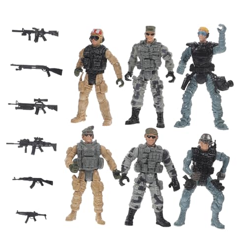 SOPOTUTU 1Satz Mini Soldatenfiguren Militärmodelle aus Wiederverwendbarem Dekorative Figuren für Interaktive Eltern Spiele Lebensechte Designs Sicheres SOPOTUTU 1Satz Mini Soldatenfiguren Militärmodelle aus Wiederverwendbarem Dekorative Figuren für Interaktive Eltern Spiele Lebensechte Designs Sicheres von SOPOTUTU